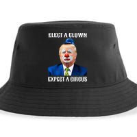 Impeach Antitrump Elect A Clown Expect A Circus Sustainable Bucket Hat