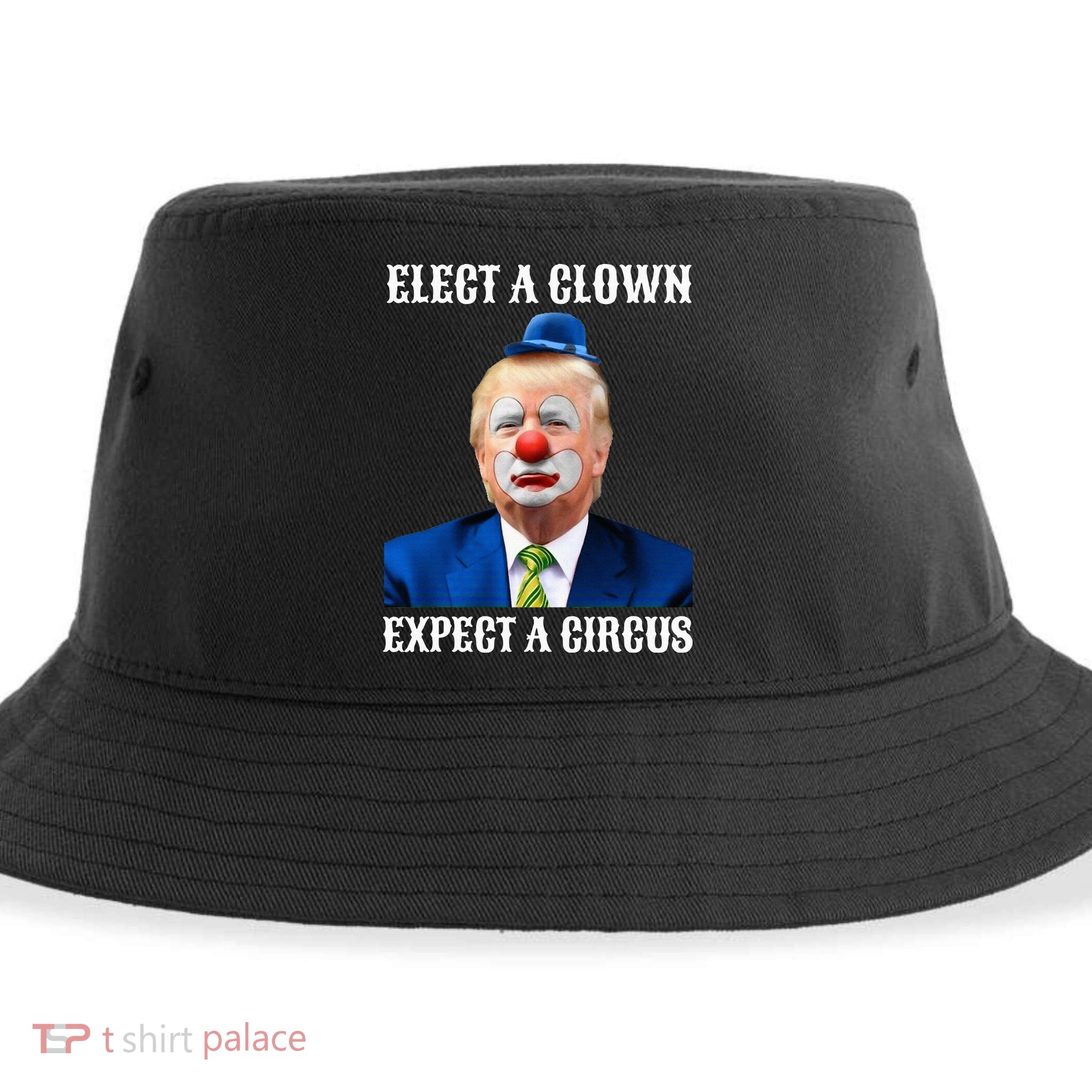 Impeach Antitrump Elect A Clown Expect A Circus Sustainable Bucket Hat