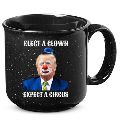 Impeach Antitrump Elect A Clown Expect A Circus 15oz Campfire Ceramic Mug