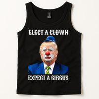 Impeach Antitrump Elect A Clown Expect A Circus Tank Top