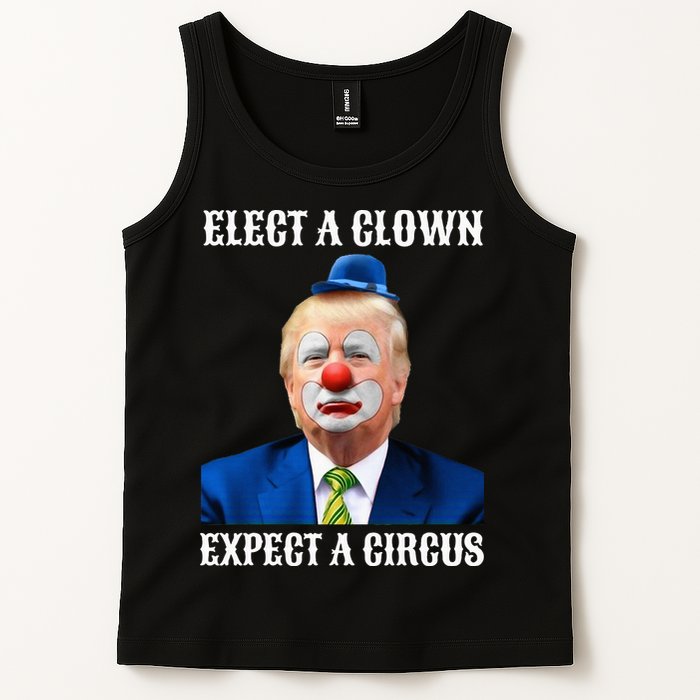 Impeach Antitrump Elect A Clown Expect A Circus Tank Top