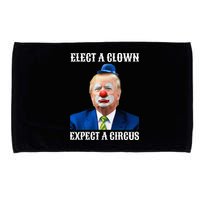 Impeach Antitrump Elect A Clown Expect A Circus Microfiber Hand Towel