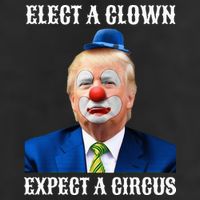 Impeach Antitrump Elect A Clown Expect A Circus Microfiber Hand Towel
