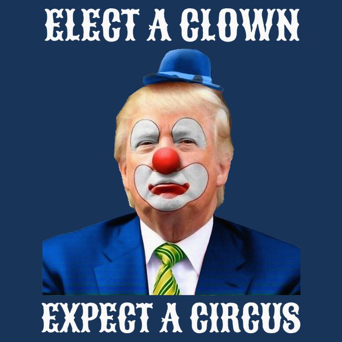 Impeach Antitrump Elect A Clown Expect A Circus Infant Baby Jersey Bodysuit