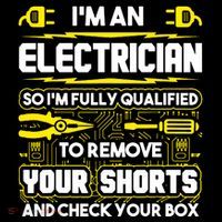 Im An Electrician Backpack