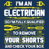 Im An Electrician 7-Panel Snapback Hat