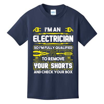 Im An Electrician Kids T-Shirt
