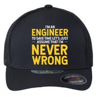 I'm An Engineer To Save Time Flexfit Unipanel Trucker Cap