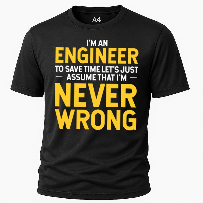 I'm An Engineer To Save Time Performance Shirt