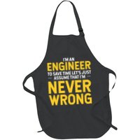I'm An Engineer To Save Time Apron