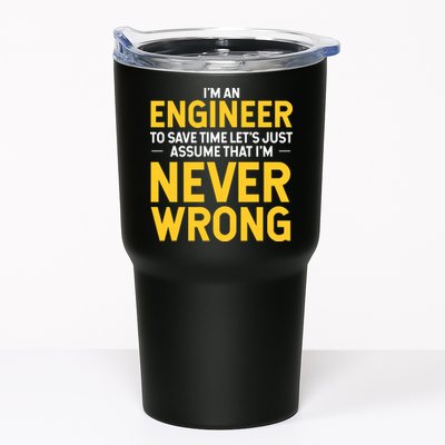 I'm An Engineer To Save Time Tumbler