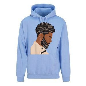 I Am Empowering Black Man Unisex Surf Hoodie