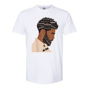 I Am Empowering Black Man Softstyle CVC T-Shirt