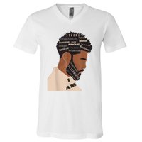 I Am Empowering Black Man V-Neck T-Shirt