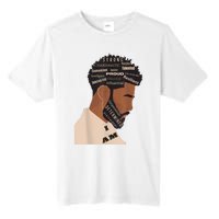 I Am Empowering Black Man Tall Fusion ChromaSoft Performance T-Shirt