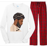 I Am Empowering Black Man Long Sleeve Pajama Set