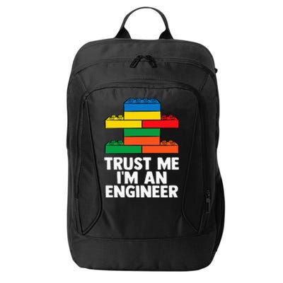 I´m An Engineer  Building Blocks Brick Toy Brick Builder City Backpack