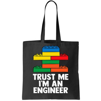 I´m An Engineer  Building Blocks Brick Toy Brick Builder Tote Bag