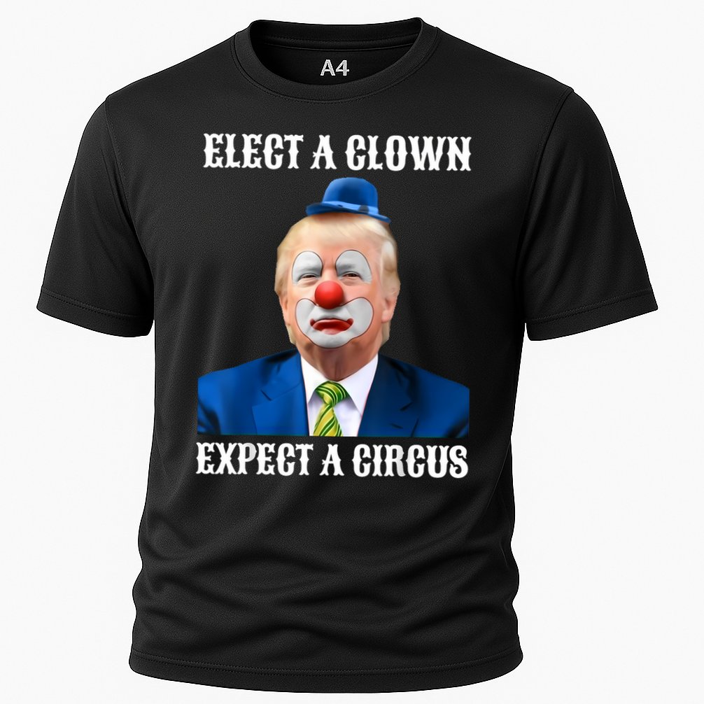 Impeach Anti-Trump Elect A Clown Expect A Circus Fun Gift Cooling Performance Crew T-Shirt