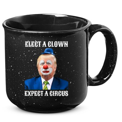 Impeach Anti-Trump Elect A Clown Expect A Circus Fun Gift 15oz Campfire Ceramic Mug