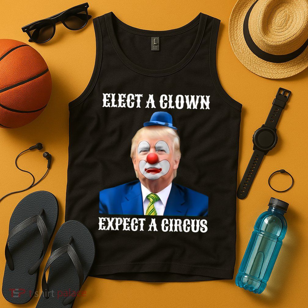 Impeach Anti-Trump Elect A Clown Expect A Circus Fun Gift Tank Top