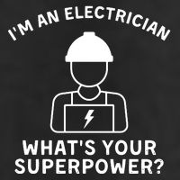 Im An Electrician Whats Your Superpower Microfiber Hand Towel