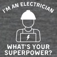 Im An Electrician Whats Your Superpower Premium T-Shirt