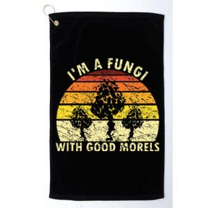 IM A Fungi Funny Mushroom Foraging Platinum Collection Golf Towel