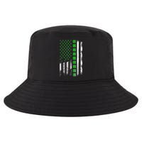 Irish American Flag Shamrock Clover Happy St Patrick's Day Cool Comfort Performance Bucket Hat