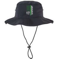 Irish American Flag Shamrock Clover Happy St Patrick's Day Bucket Hat