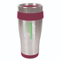Irish American Flag Shamrock Clover Happy St Patrick's Day 16oz Travel Tumbler