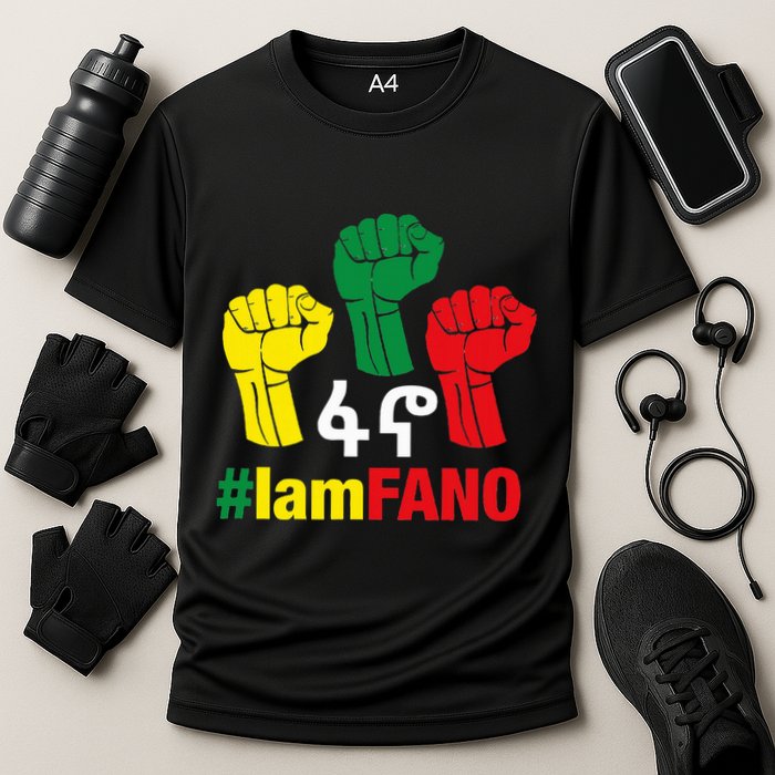 I Am Fano Fist Cooling Performance Crew T-Shirt