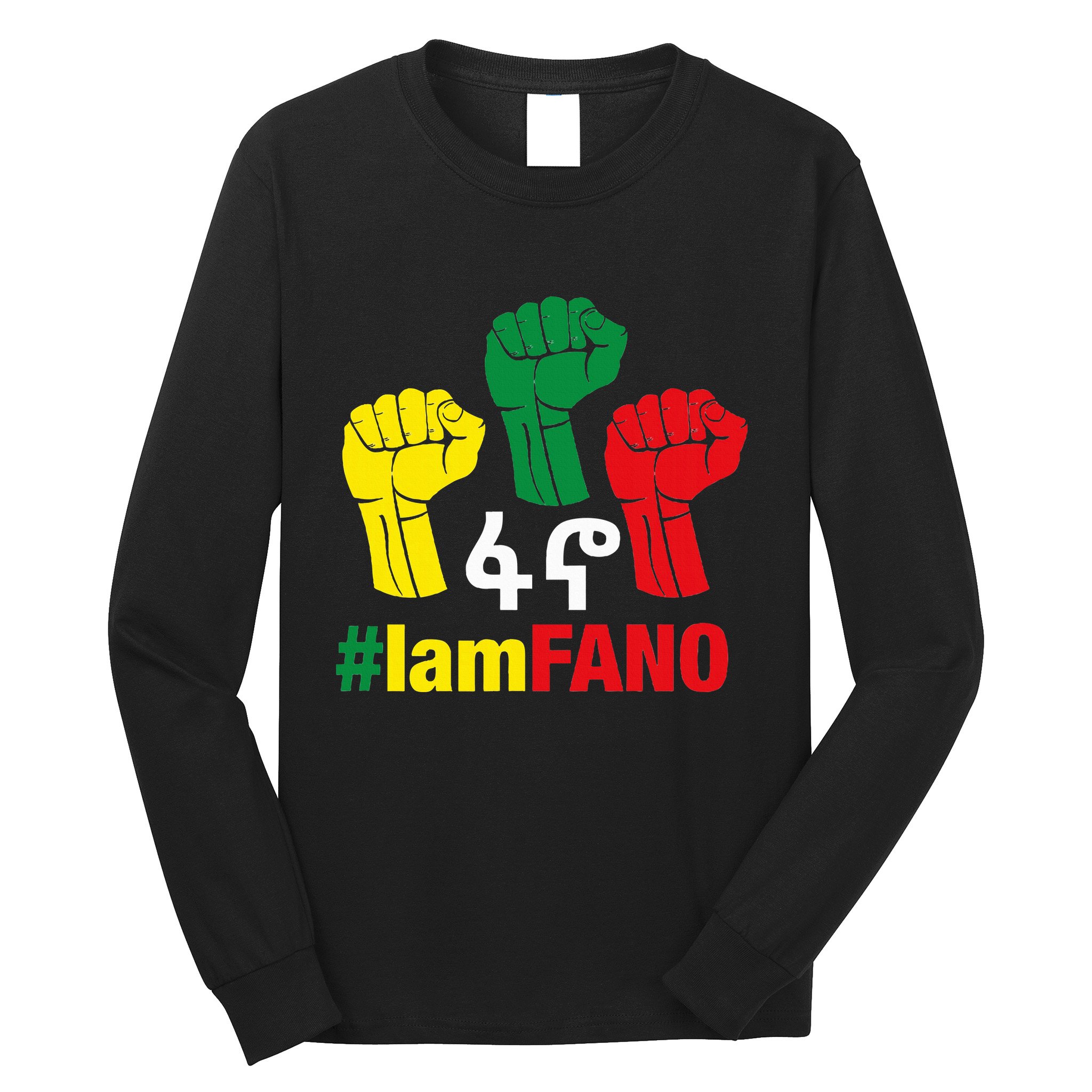I Am Fano Fist Long Sleeve Shirt