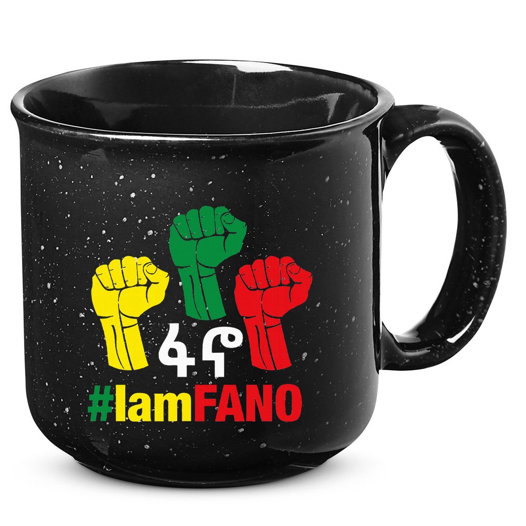 I Am Fano Fist 15oz Campfire Ceramic Mug