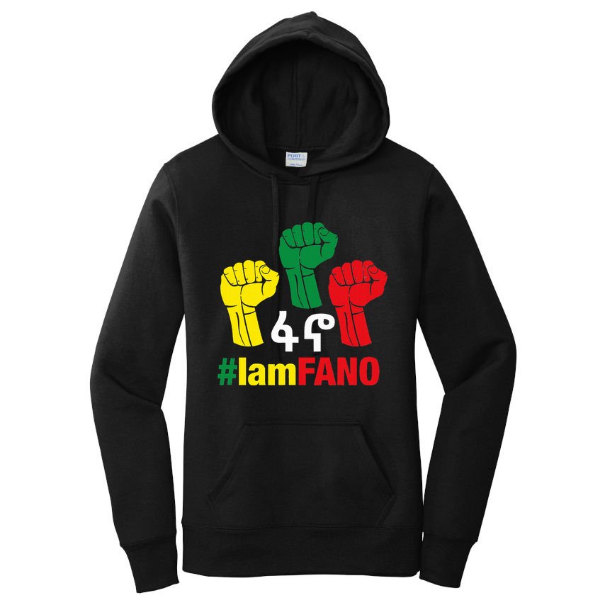 I Am Fano Fist Women's Pullover Hoodie