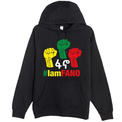 I Am Fano Fist Premium Pullover Hoodie