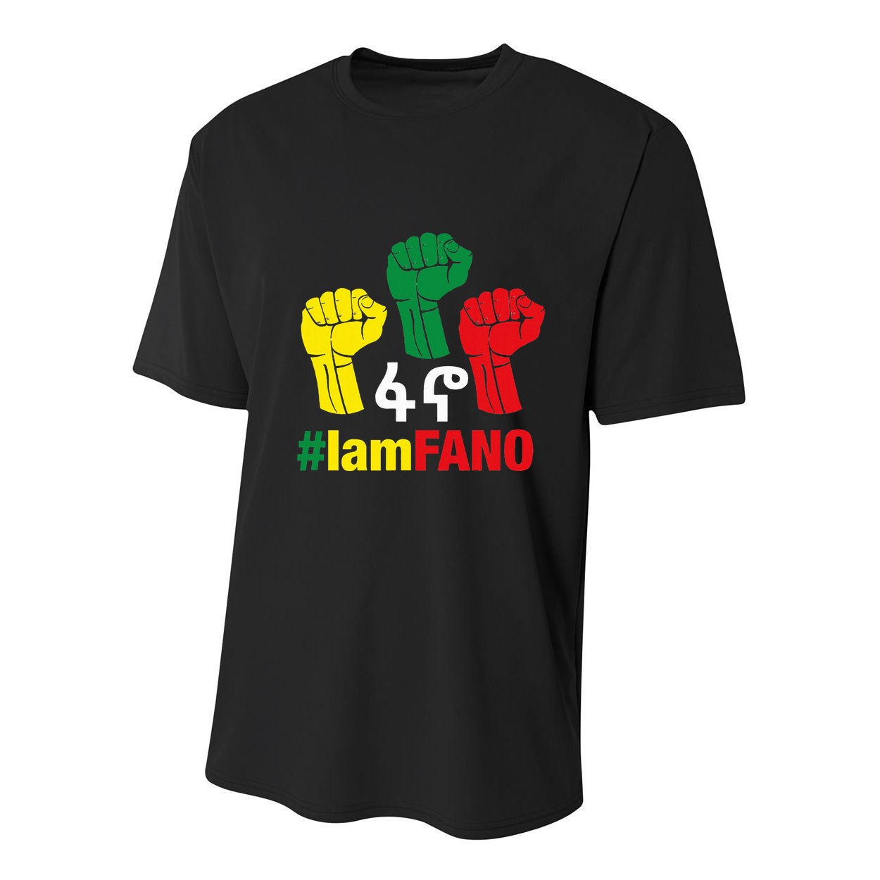 I Am Fano Fist Youth Performance Sprint T-Shirt