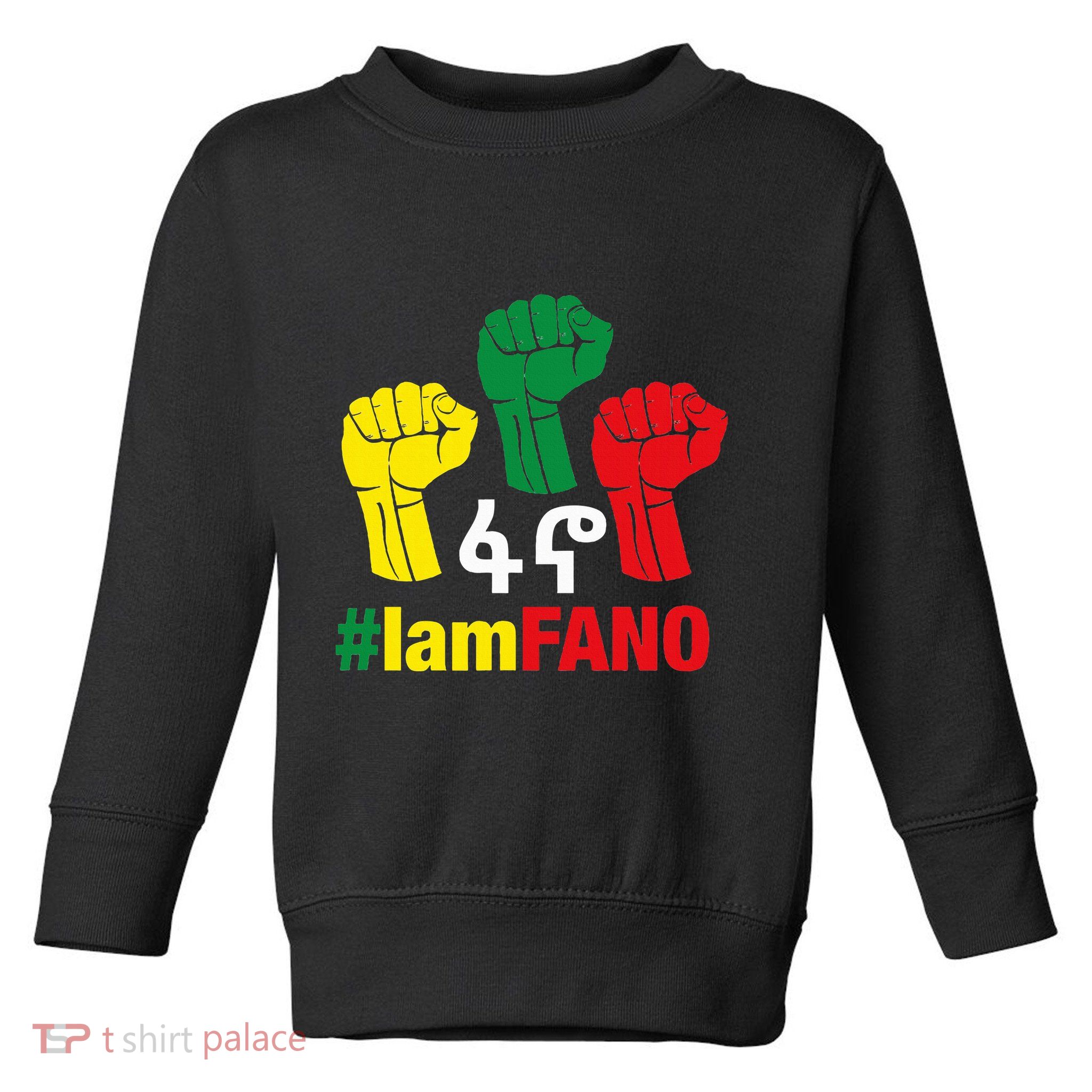 I Am Fano Fist Toddler Sweatshirt