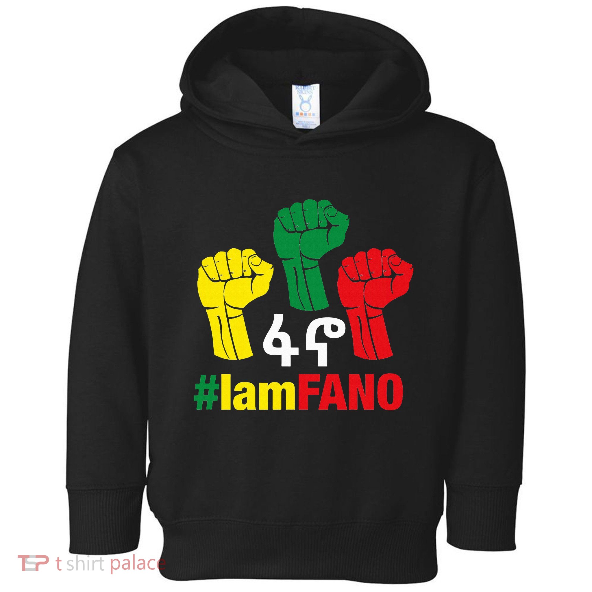 I Am Fano Fist Toddler Hoodie