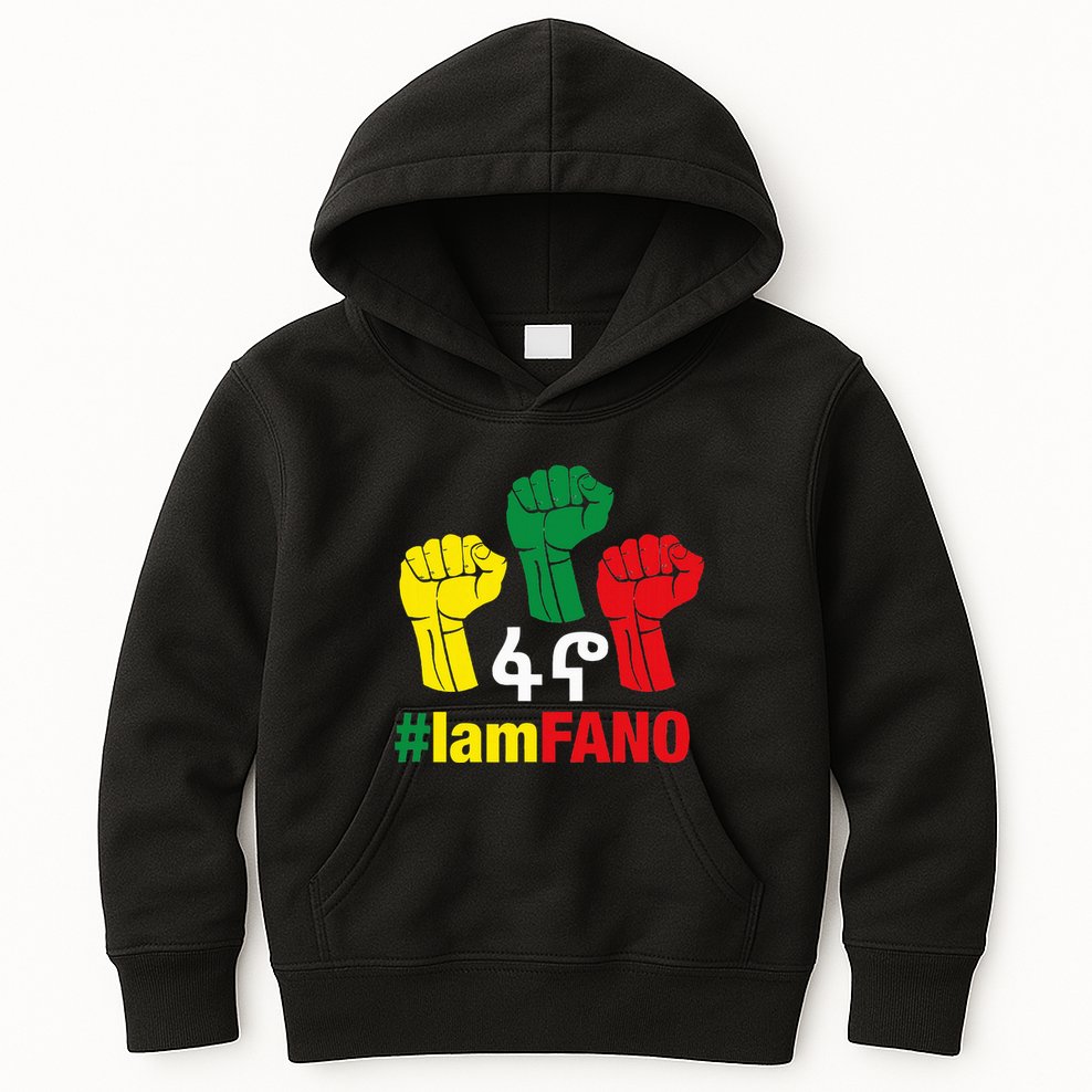 I Am Fano Fist Kids Hoodie