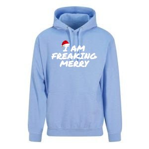 I Am Freaking Merry Christmas Great Gift Unisex Surf Hoodie