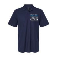 If At First You Dont Succeed Funny Soccer Coach Thank You Softstyle Adult Sport Polo