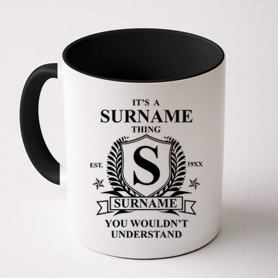 Its A Family Thing Custom Family Reunion Personalized Mug