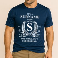 Its A Family Thing Custom Family Reunion Personalized Performance Shirt