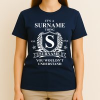 Its A Family Thing Custom Family Reunion Personalized T-Shirt