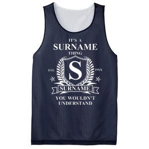 Its A Family Thing Custom Family Reunion Personalized Mesh Reversible Basketball Jersey Tank