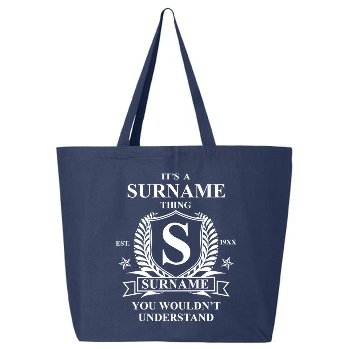 Its A Family Thing Custom Family Reunion Personalized 25L Jumbo Tote