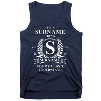 Its A Family Thing Custom Family Reunion Personalized Tank Top