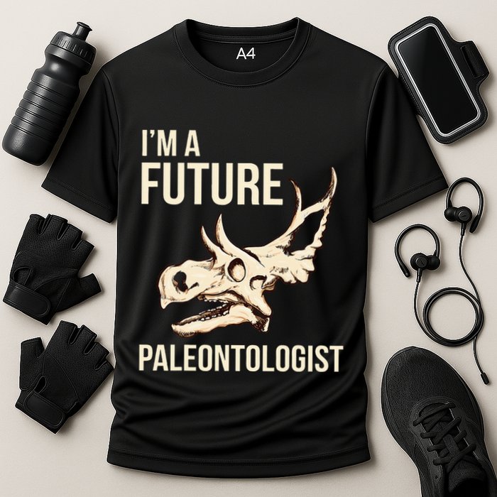 IM A Future Paleontologist Dinosaur Fossil Enthusiast Performance Shirt