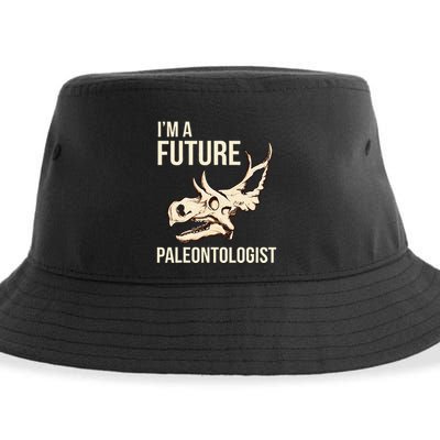 IM A Future Paleontologist Dinosaur Fossil Enthusiast Sustainable Bucket Hat